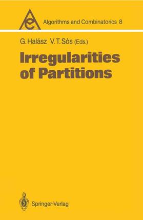 Sos / Halasz |  Irregularities of Partitions | Buch |  Sack Fachmedien