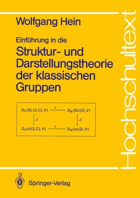 Hein |  Einführung in die Struktur- und Darstellungstheorie der klassischen Gruppen | Buch |  Sack Fachmedien