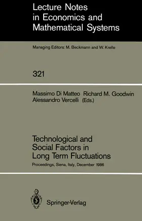 Di Matteo / Goodwin / Vercelli |  Technological and Social Factors in Long Term Fluctuations | Buch |  Sack Fachmedien
