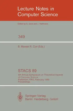 Cori / Monien |  STACS 89 | Buch |  Sack Fachmedien