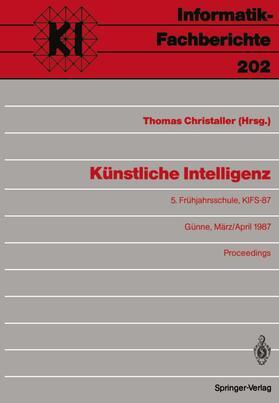 Christaller | Künstliche Intelligenz | Buch | 978-3-540-50884-7 | sack.de