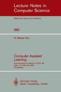 Maurer |  Computer Assisted Learning | Buch |  Sack Fachmedien