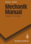Schöpf / Scheck |  Mechanik Manual | Buch |  Sack Fachmedien