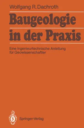 Dachroth |  Baugeologie in der Praxis | Buch |  Sack Fachmedien
