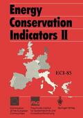 Morovic / Gerritse / Jaeckel |  Energy Conservation Indicators II | Buch |  Sack Fachmedien