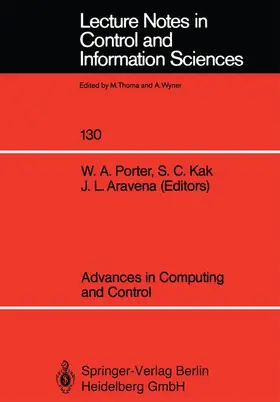 Porter / Aravena / Kak |  Advances in Computing and Control | Buch |  Sack Fachmedien