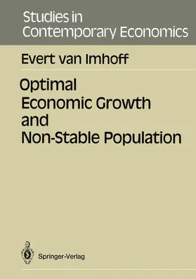 Imhoff |  Optimal Economic Growth and Non-Stable Population | Buch |  Sack Fachmedien