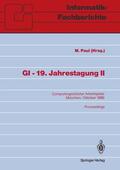 Paul |  GI ¿ 19. Jahrestagung II | Buch |  Sack Fachmedien