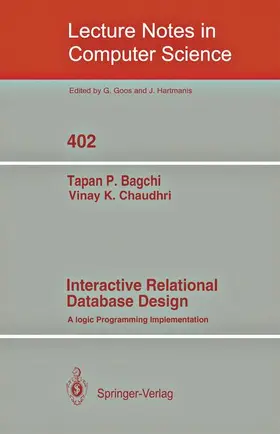Chaudhri / Bagchi |  Interactive Relational Database Design | Buch |  Sack Fachmedien