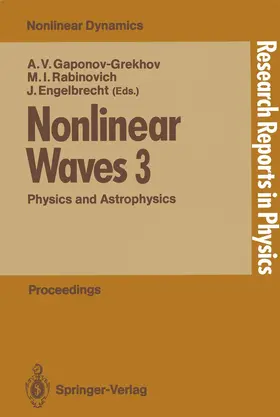 Gaponov-Grekhov / Engelbrecht / Rabinovich |  Nonlinear Waves 3 | Buch |  Sack Fachmedien