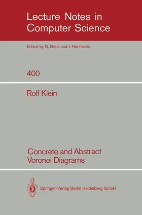 Klein |  Concrete and Abstract Voronoi Diagrams | Buch |  Sack Fachmedien