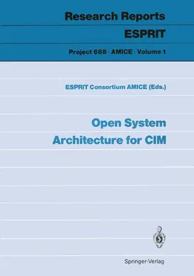  Open System Architecture for CIM | Buch |  Sack Fachmedien