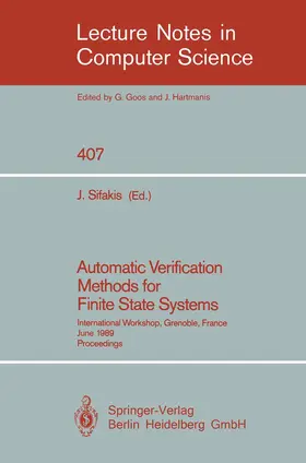 Sifakis |  Automatic Verification Methods for Finite State Systems | Buch |  Sack Fachmedien