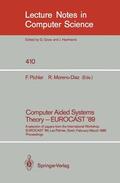 Moreno-Diaz / Pichler |  Computer Aided Systems Theory - EUROCAST '89 | Buch |  Sack Fachmedien