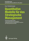Heidenberger |  Quantitative Modelle für das Strategische Management | Buch |  Sack Fachmedien