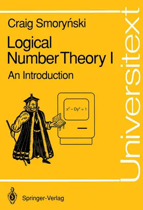 Smorynski |  Logical Number Theory I | Buch |  Sack Fachmedien