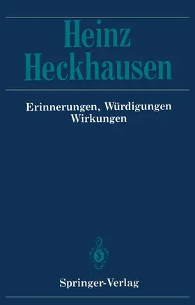 Max-Planck-Institut | Heinz Heckhausen | Buch | 978-3-540-52350-5 | www.sack.de