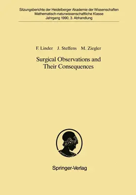 Linder / Steffens / Ziegler |  Surgical Observations and Their Consequences | Buch |  Sack Fachmedien