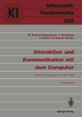 Endres-Niggemeyer / Rösner / Herrmann |  Interaktion und Kommunikation mit dem Computer | Buch |  Sack Fachmedien