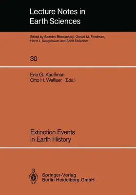 Walliser / Kauffman |  Extinction Events in Earth History | Buch |  Sack Fachmedien