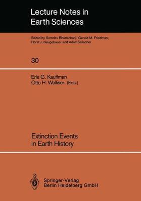 Walliser / Kauffman | Extinction Events in Earth History | Buch | 978-3-540-52605-6 | sack.de