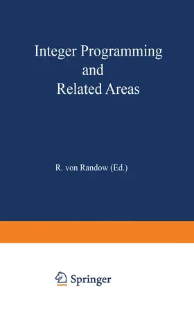 Randow |  Integer Programming and Related Areas | Buch |  Sack Fachmedien