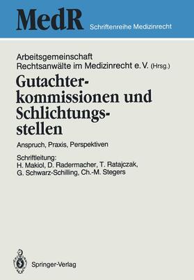  Gutachterkommissionen und Schlichtungsstellen | Buch |  Sack Fachmedien