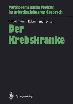 Emmerich / Klußmann |  Der Krebskranke | Buch |  Sack Fachmedien