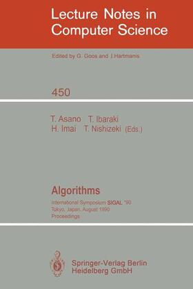 Asano / Nishizeki / Ibaraki |  Algorithms | Buch |  Sack Fachmedien