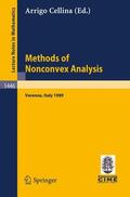 Cellina |  Methods of Nonconvex Analysis | Buch |  Sack Fachmedien