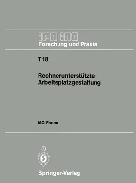 Bullinger | Rechnerunterstützte Arbeitsplatzgestaltung | Buch | 978-3-540-53140-1 | www.sack.de
