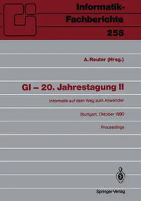 Reuter |  GI - 20. Jahrestagung II | Buch |  Sack Fachmedien