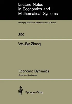 Zhang |  Economic Dynamics | Buch |  Sack Fachmedien