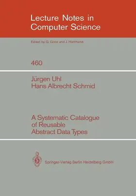 Schmid / Uhl |  A Systematic Catalogue of Reusable Abstract Data Types | Buch |  Sack Fachmedien