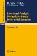 Fujita / Kuroda / Ikebe |  Functional-Analytic Methods for Partial Differential Equations | Buch |  Sack Fachmedien