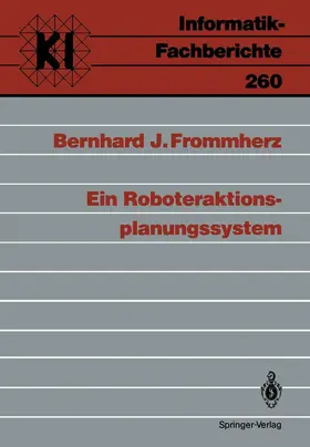 Frommherz |  Ein Roboteraktions-planungssystem | Buch |  Sack Fachmedien