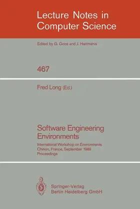 Long |  Software Engineering Environments | Buch |  Sack Fachmedien