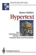 Kuhlen |  Hypertext | Buch |  Sack Fachmedien