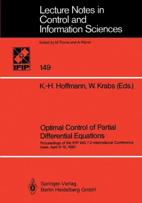 Krabs / Hoffmann |  Optimal Control of Partial Differential Equations | Buch |  Sack Fachmedien