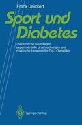 Deickert |  Sport und Diabetes | Buch |  Sack Fachmedien