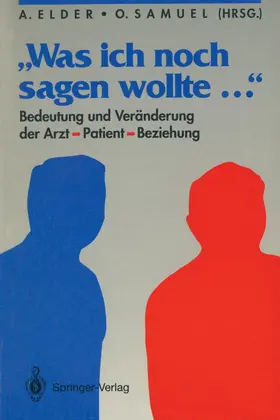 Elder / Samuel |  "Was ich noch sagen wollte..." | Buch |  Sack Fachmedien