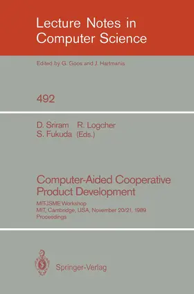 Sriram / Fukuda / Logcher |  Computer-Aided Cooperative Product Development | Buch |  Sack Fachmedien