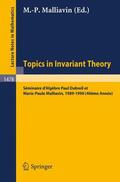 Malliavin |  Topics in Invariant Theory | Buch |  Sack Fachmedien