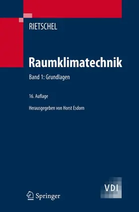 Rietschel / Esdorn |  Raumklimatechnik | Buch |  Sack Fachmedien