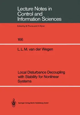 Wegen |  Local Disturbance Decoupling with Stability for Nonlinear Systems | Buch |  Sack Fachmedien