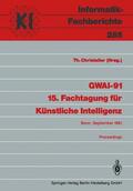 Christaller |  GWAI-91 15. Fachtagung für Künstliche Intelligenz | Buch |  Sack Fachmedien