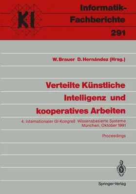 Hernandez / Brauer |  Verteilte Künstliche Intelligenz und kooperatives Arbeiten | Buch |  Sack Fachmedien
