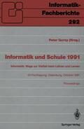 Gorny |  Informatik und Schule 1991 | Buch |  Sack Fachmedien