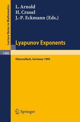 Arnold / Eckmann / Crauel | Lyapunov Exponents | Buch | 978-3-540-54662-7 | sack.de