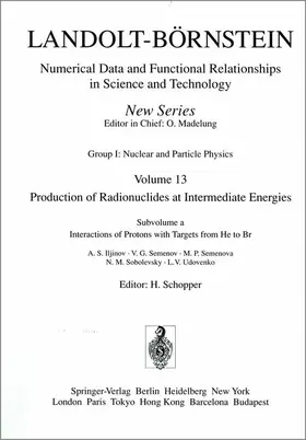 Iljinov / Semenov / Semenova |  Interactions of Protons with Targets from He to Br / Wechselwirkung von Protonen mit He- bis Br-Targets | Buch |  Sack Fachmedien